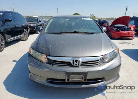 2012 Honda Civic Hf from USA, damaged, VIN 2HGFB2F62CH551897